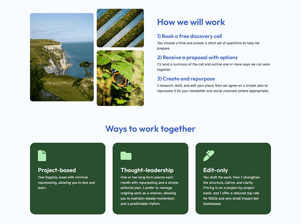 Hawthorn Communications Website