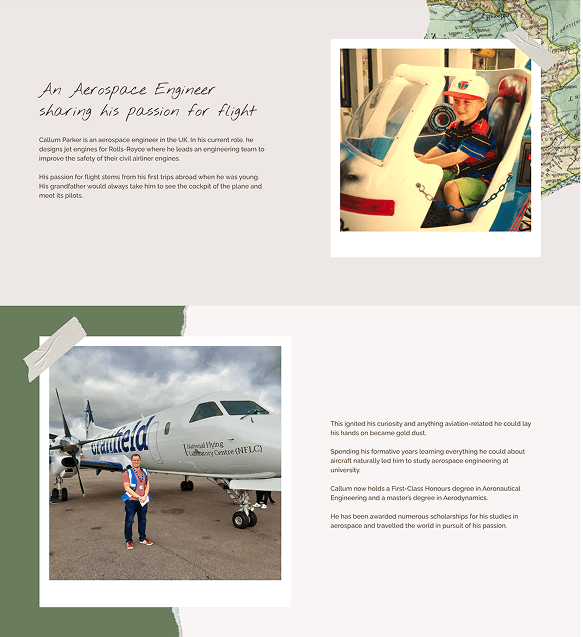 Callum Parker website