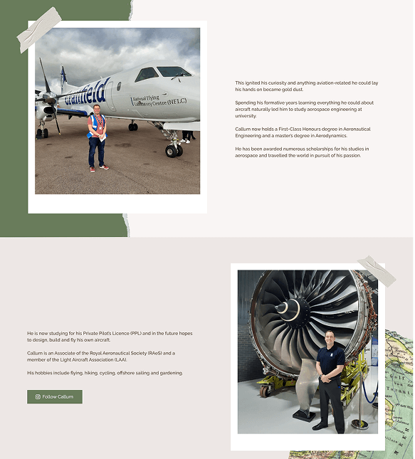 Callum Parker website